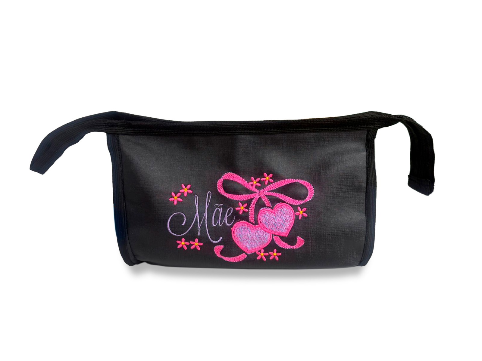 Nécessaire e Toalha Bordado Rosas - Imagem 2